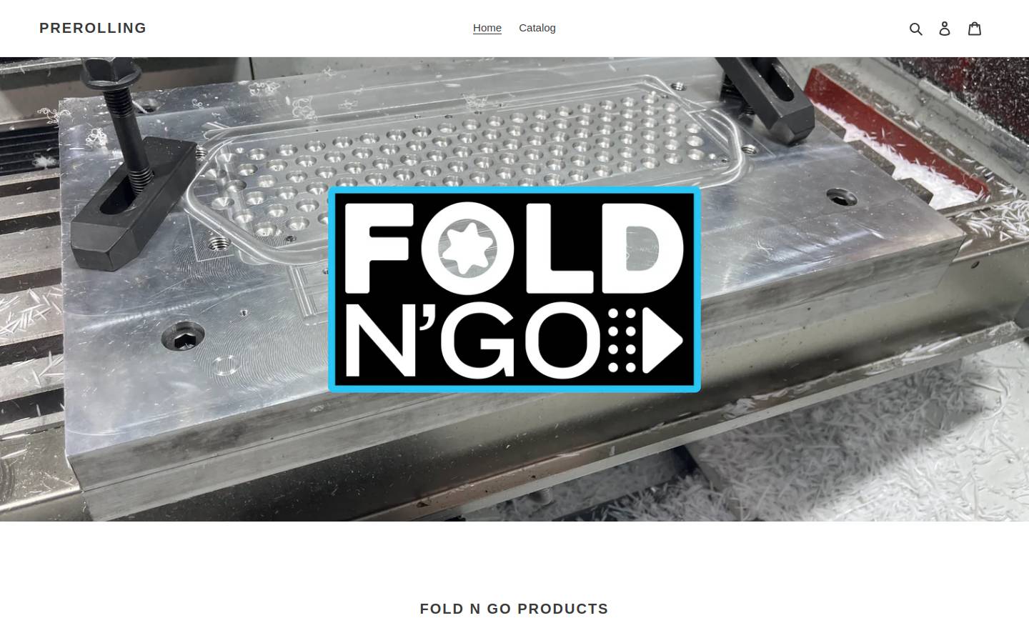 prerollin.com homepage screenshot