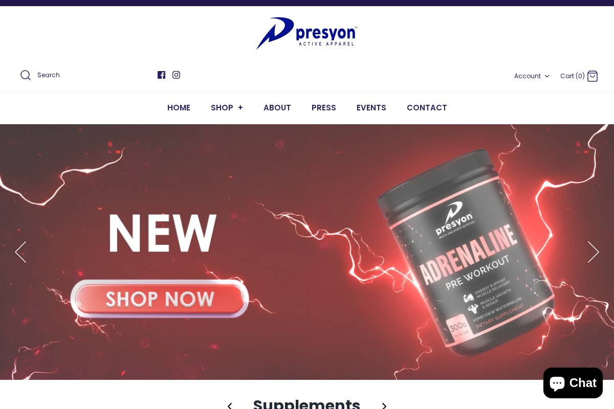 presyon.com homepage screenshot