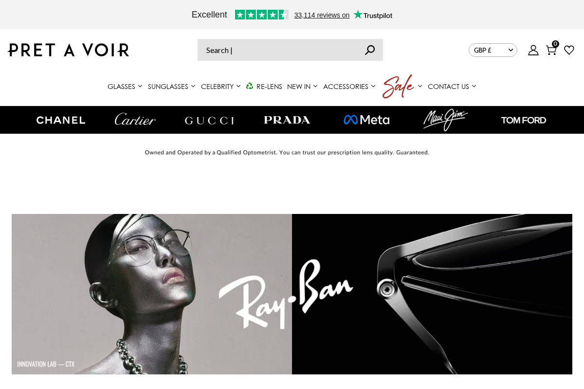 Pretavoir homepage screenshot