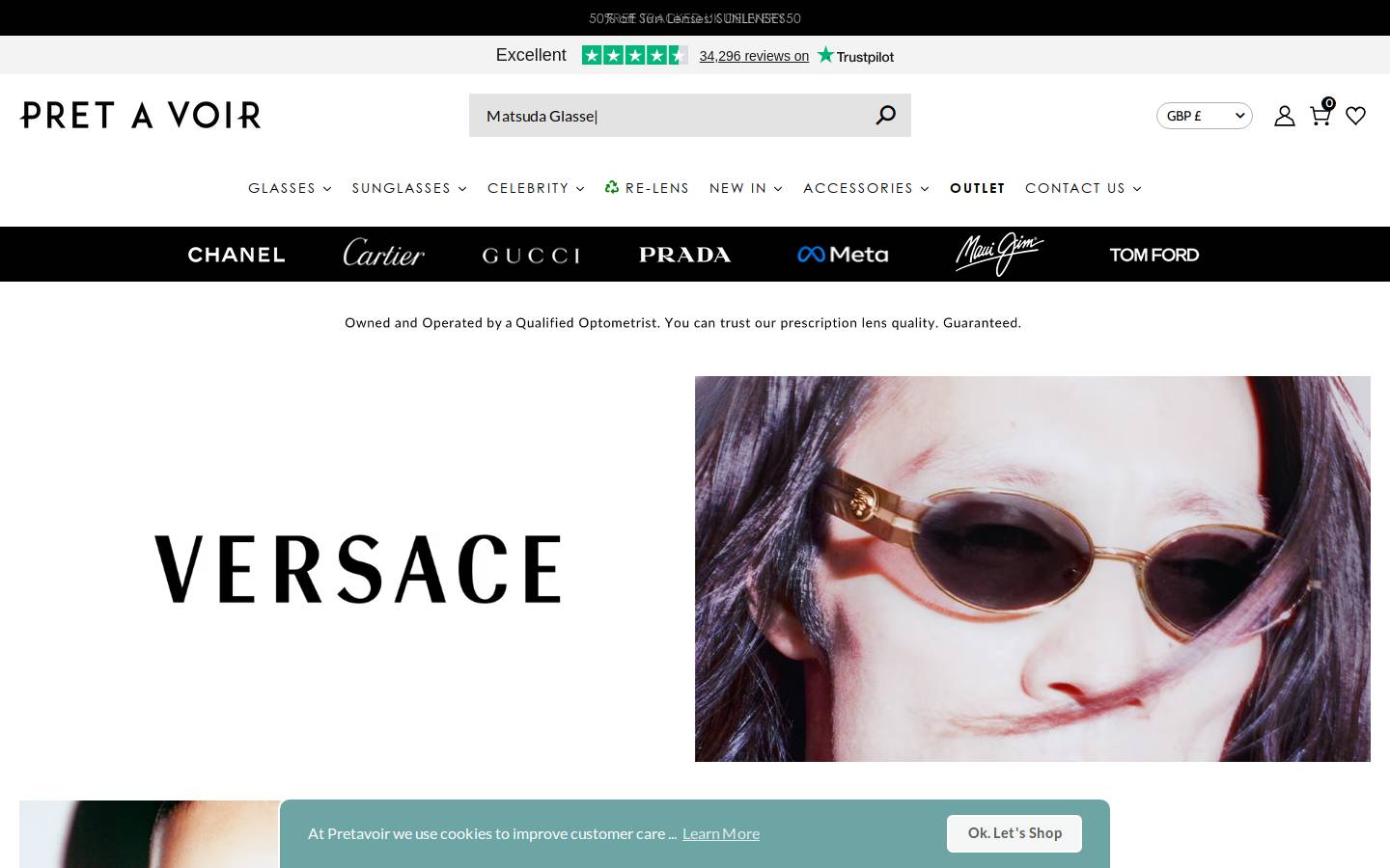 pretavoir.it homepage screenshot