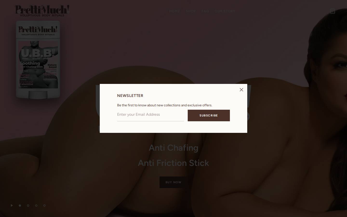 prettimuch.com homepage screenshot