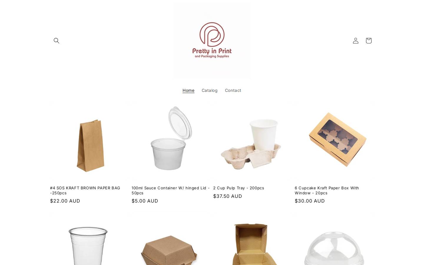 prettyinprint.shop homepage screenshot