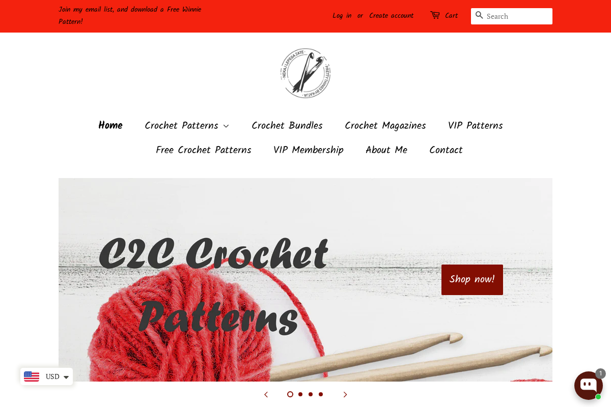 Pretty Things By Katja homepage screenshot