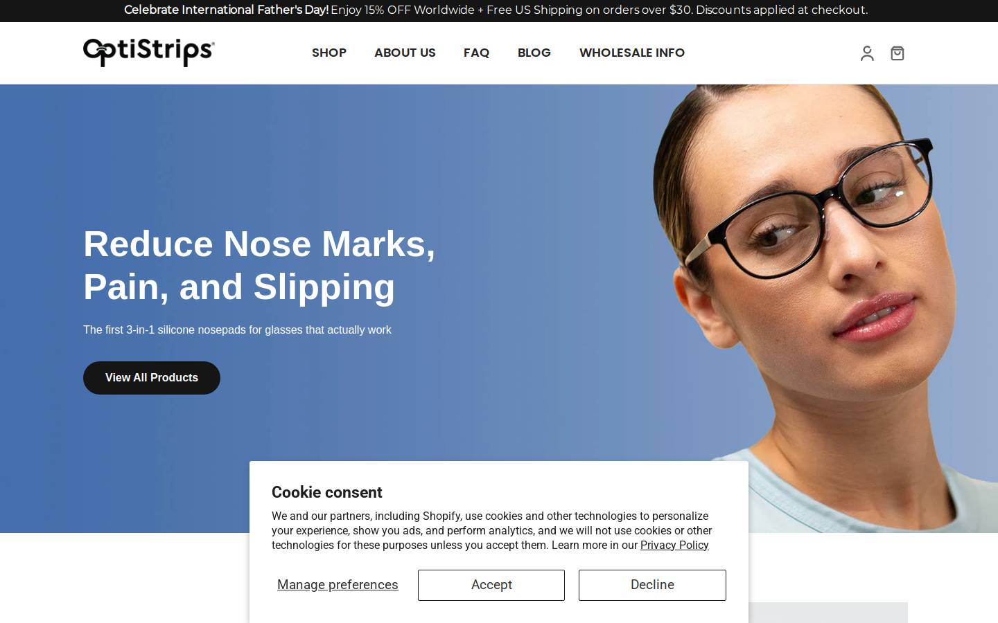 preventthedent.com homepage screenshot