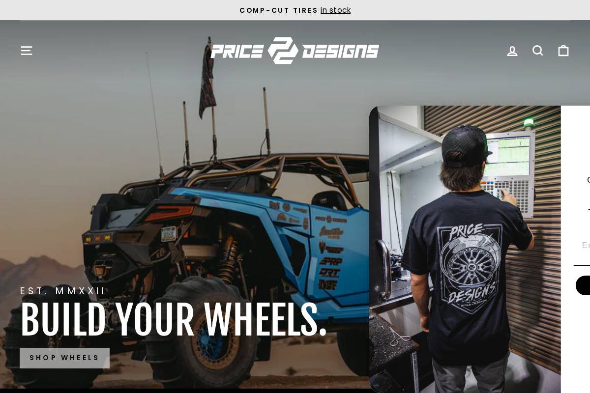 pricedesigns-pd.com homepage screenshot