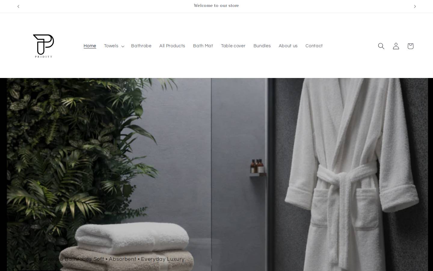priditt.com homepage screenshot