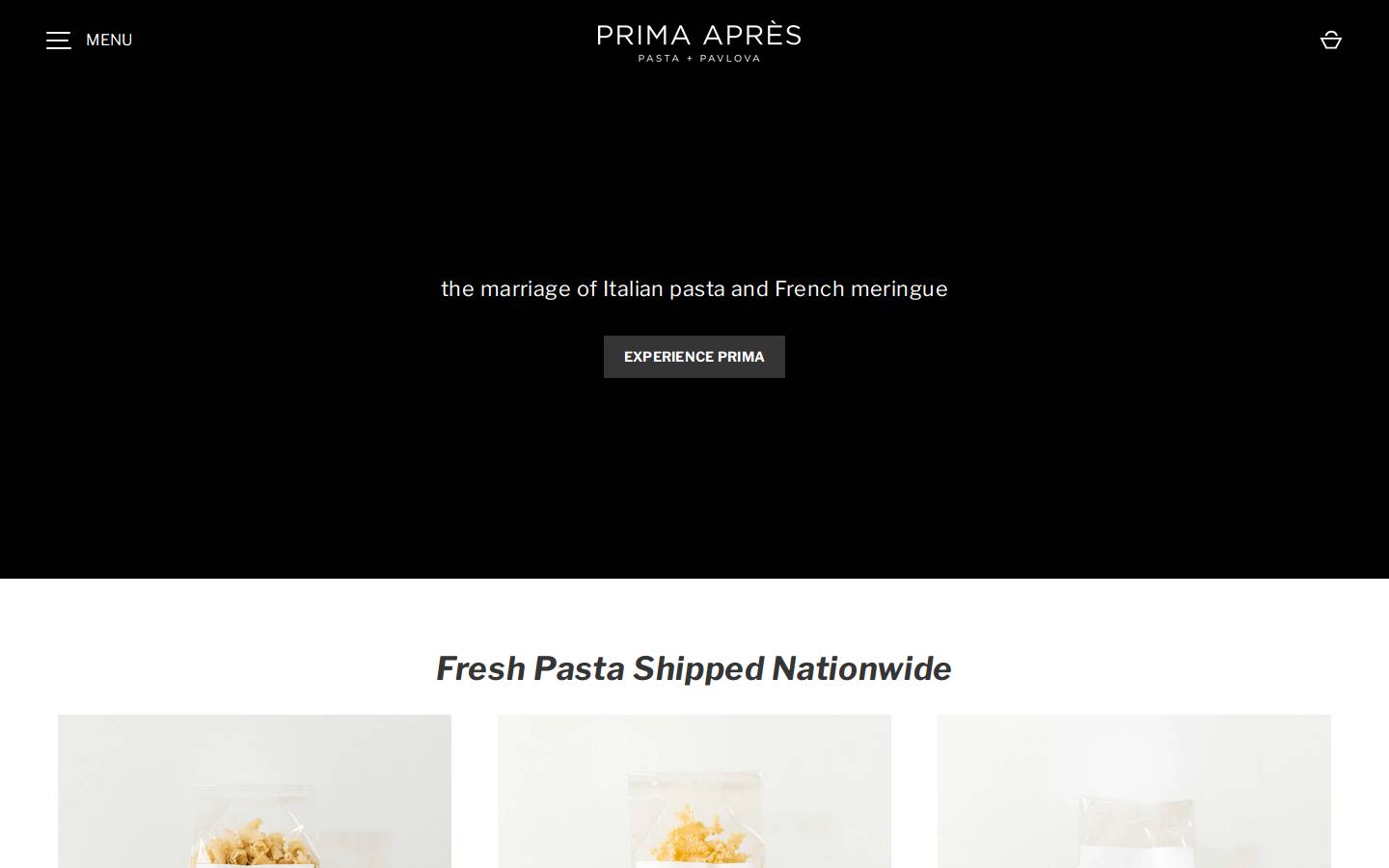 primaapres.com homepage screenshot