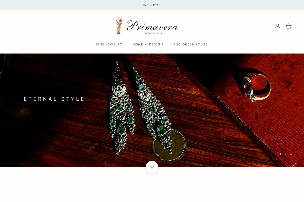 primaveraorcas.com homepage screenshot