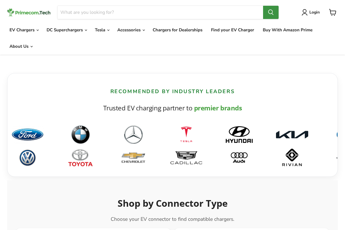 PRIMECOMTECH homepage screenshot