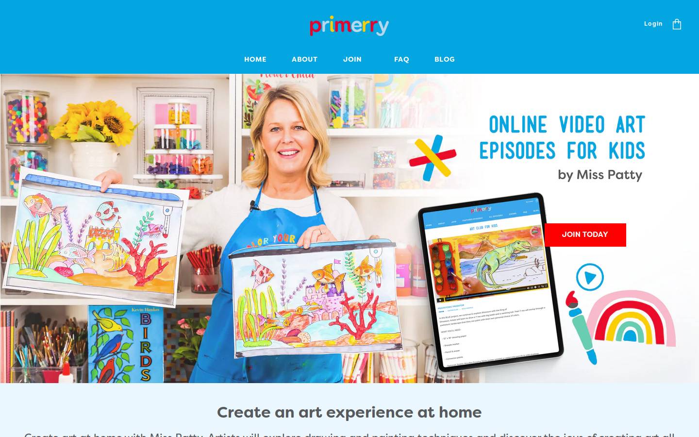 primerry.com homepage screenshot