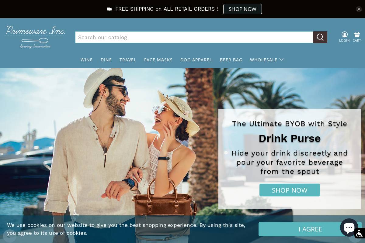 primewareinc.com homepage screenshot