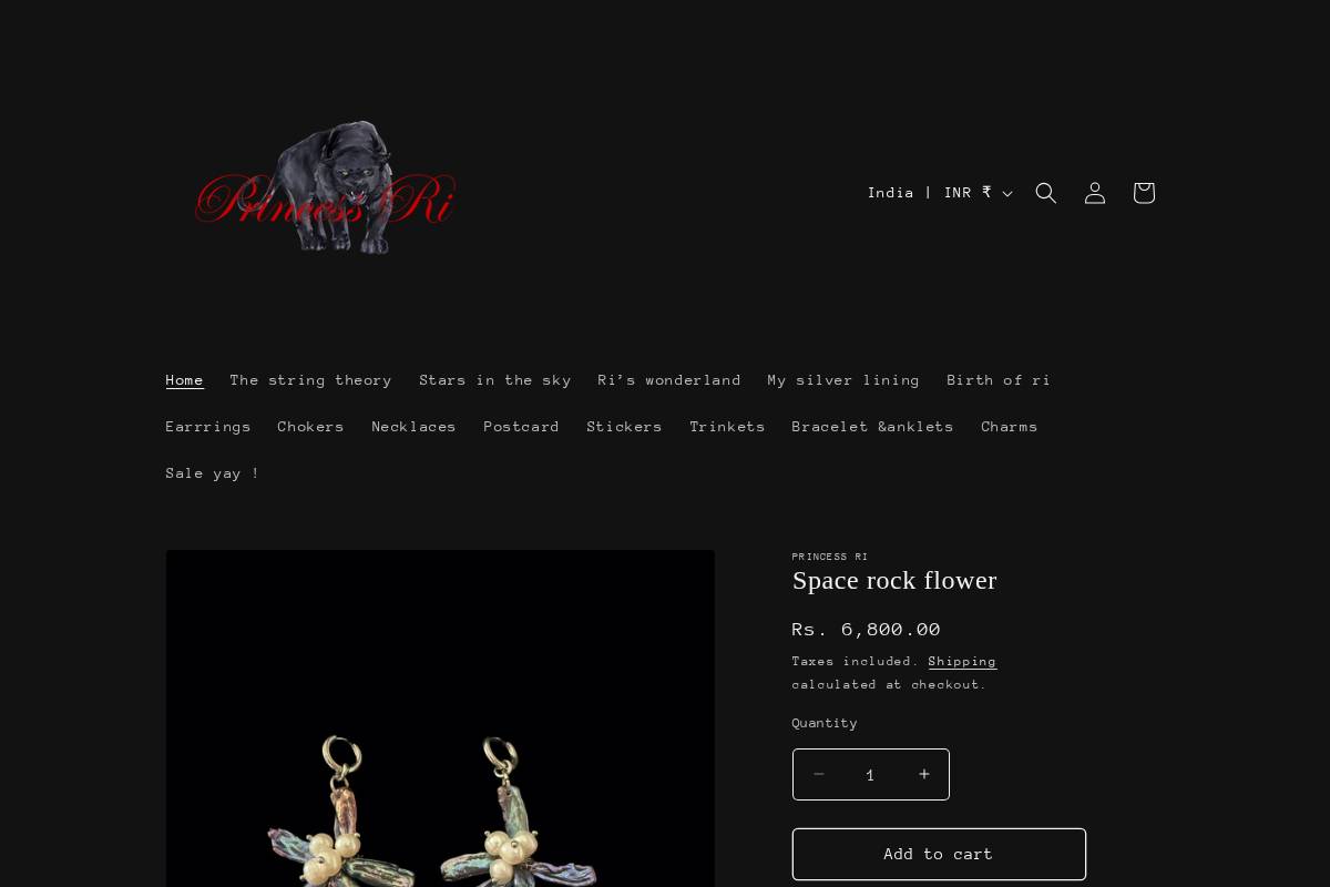 princess-ri.com homepage screenshot