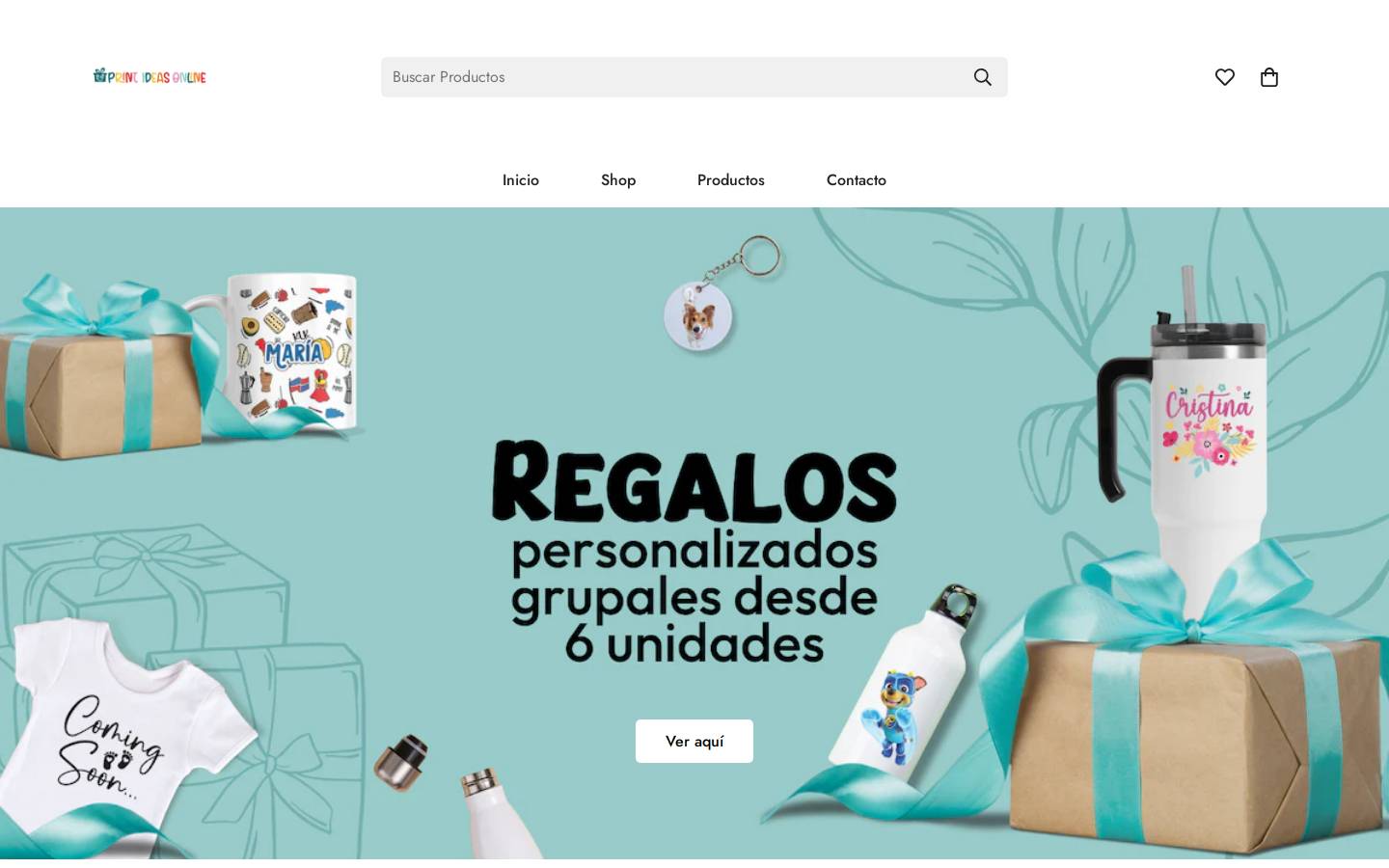 printideasonline.com homepage screenshot