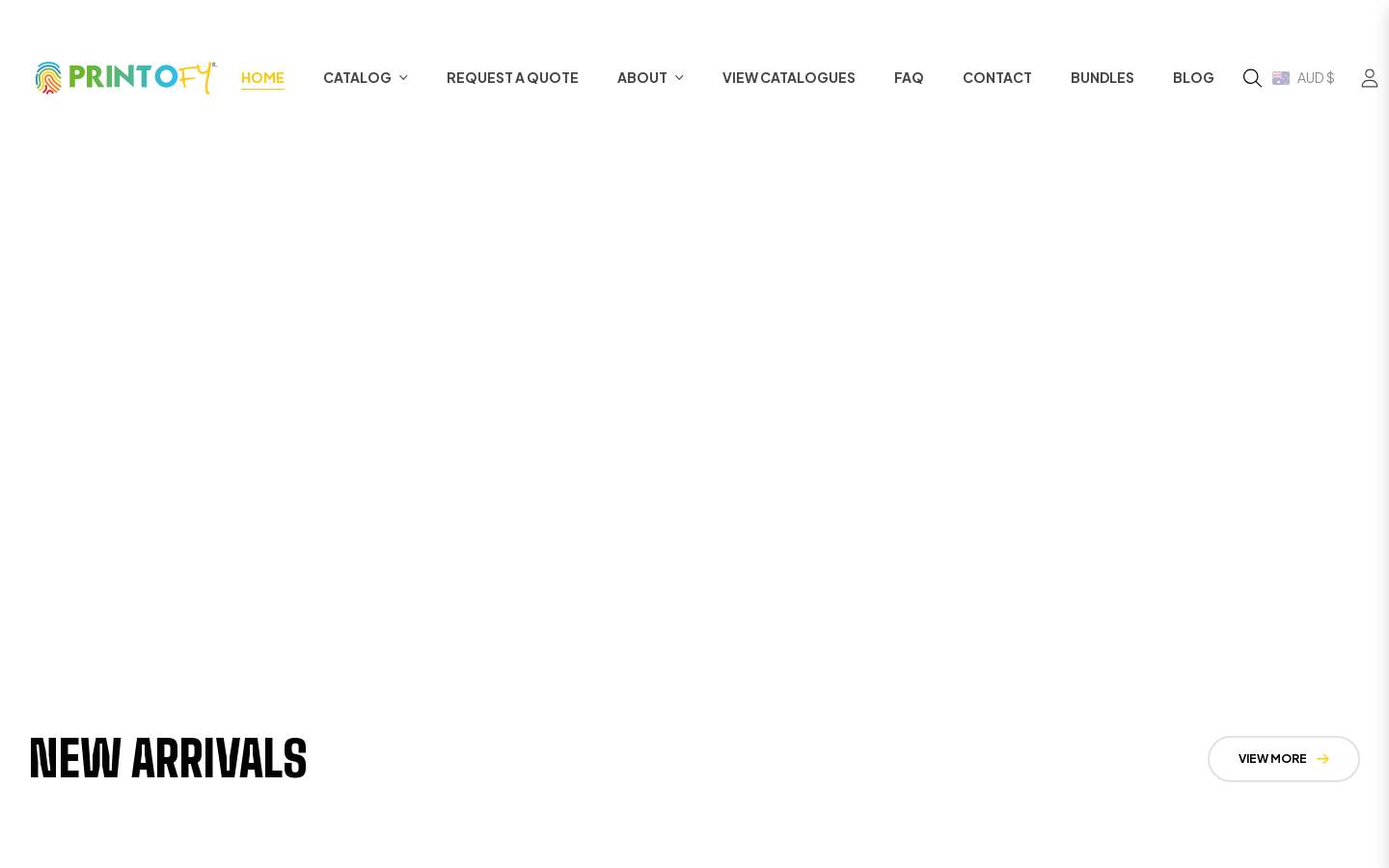 Printofy homepage screenshot