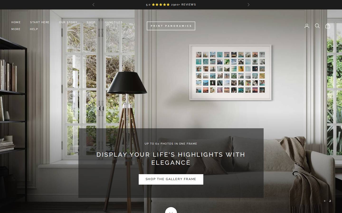 Print Panoramics homepage screenshot