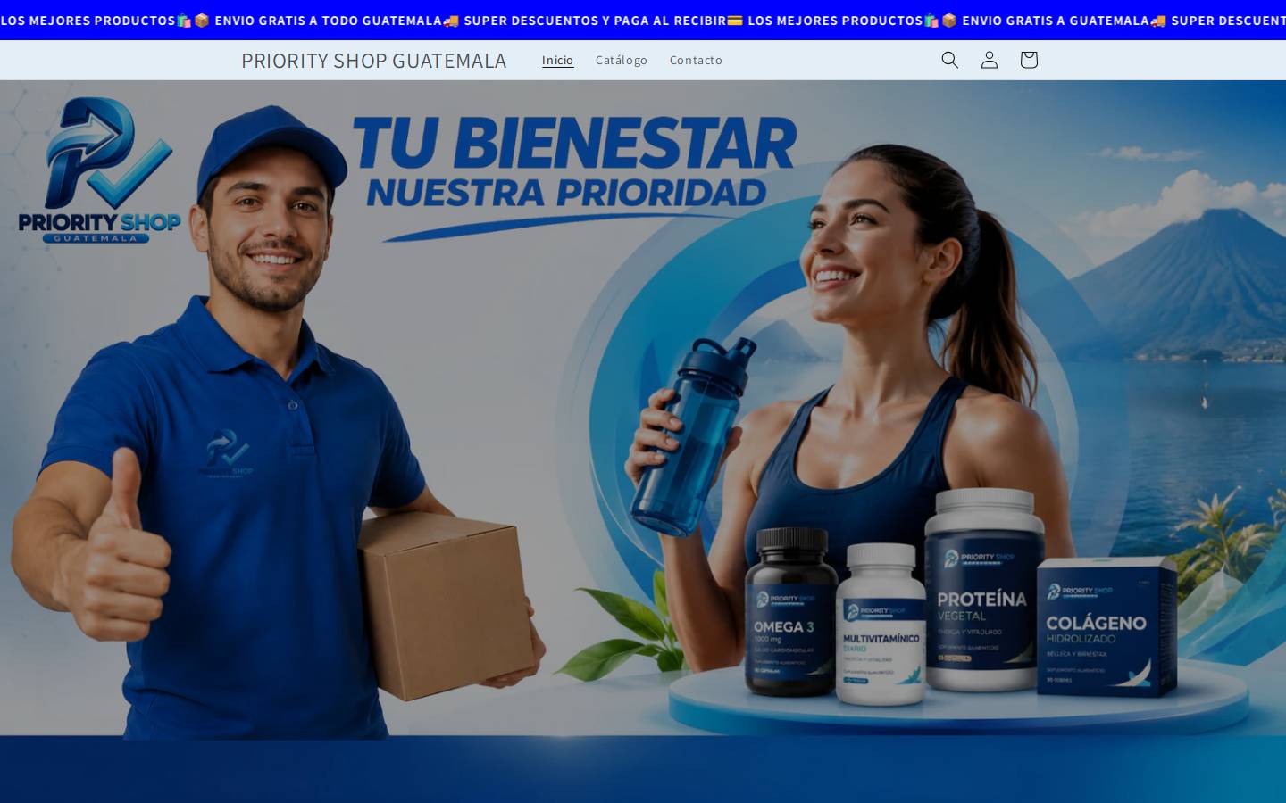 priority-shop.com homepage screenshot