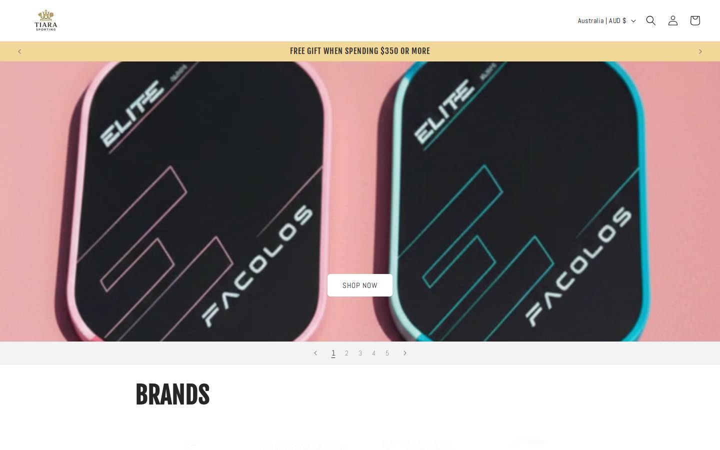 probadmintonstudio.com homepage screenshot