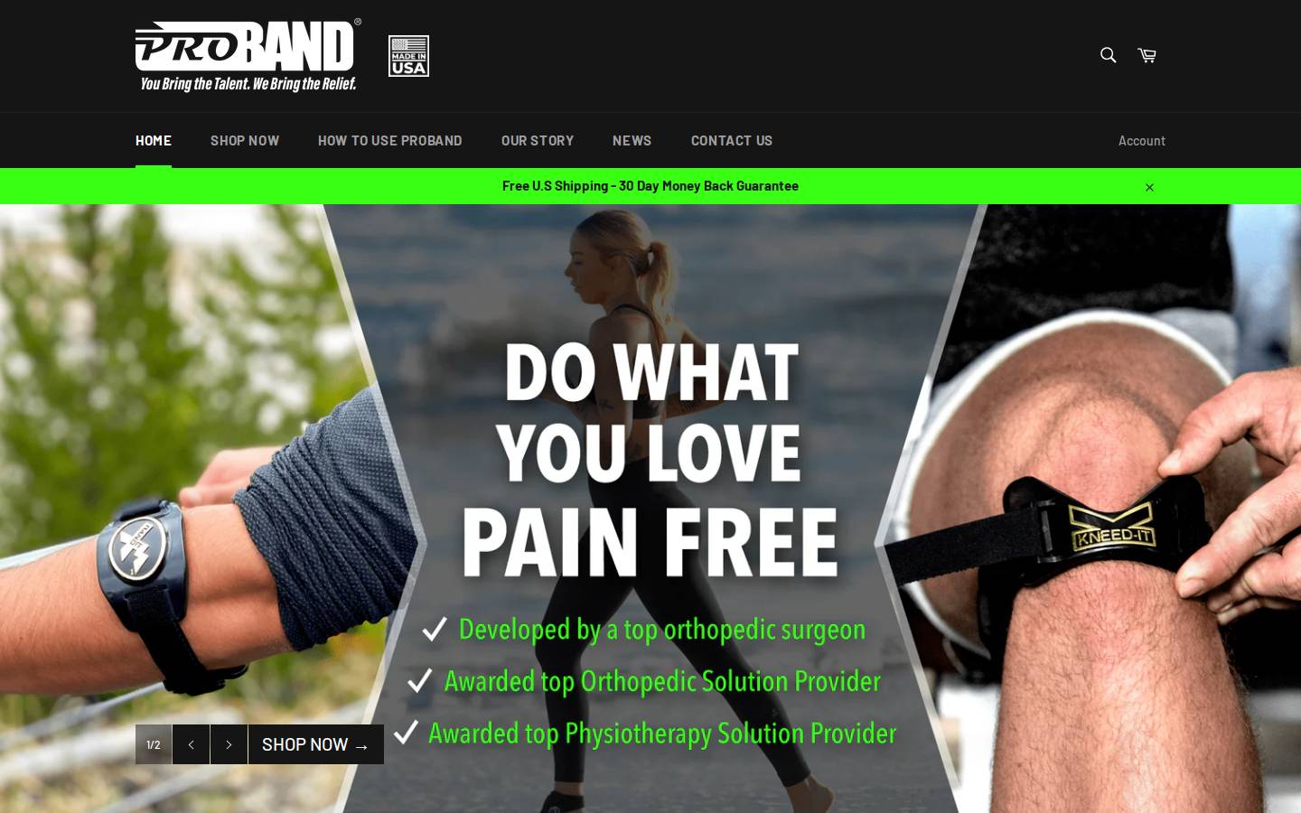 proband.com homepage screenshot