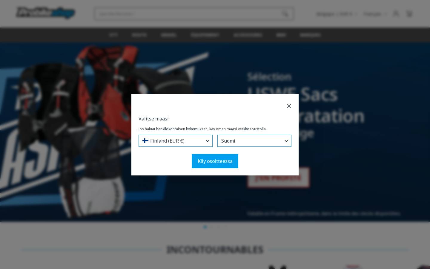 probikeshop.be homepage screenshot