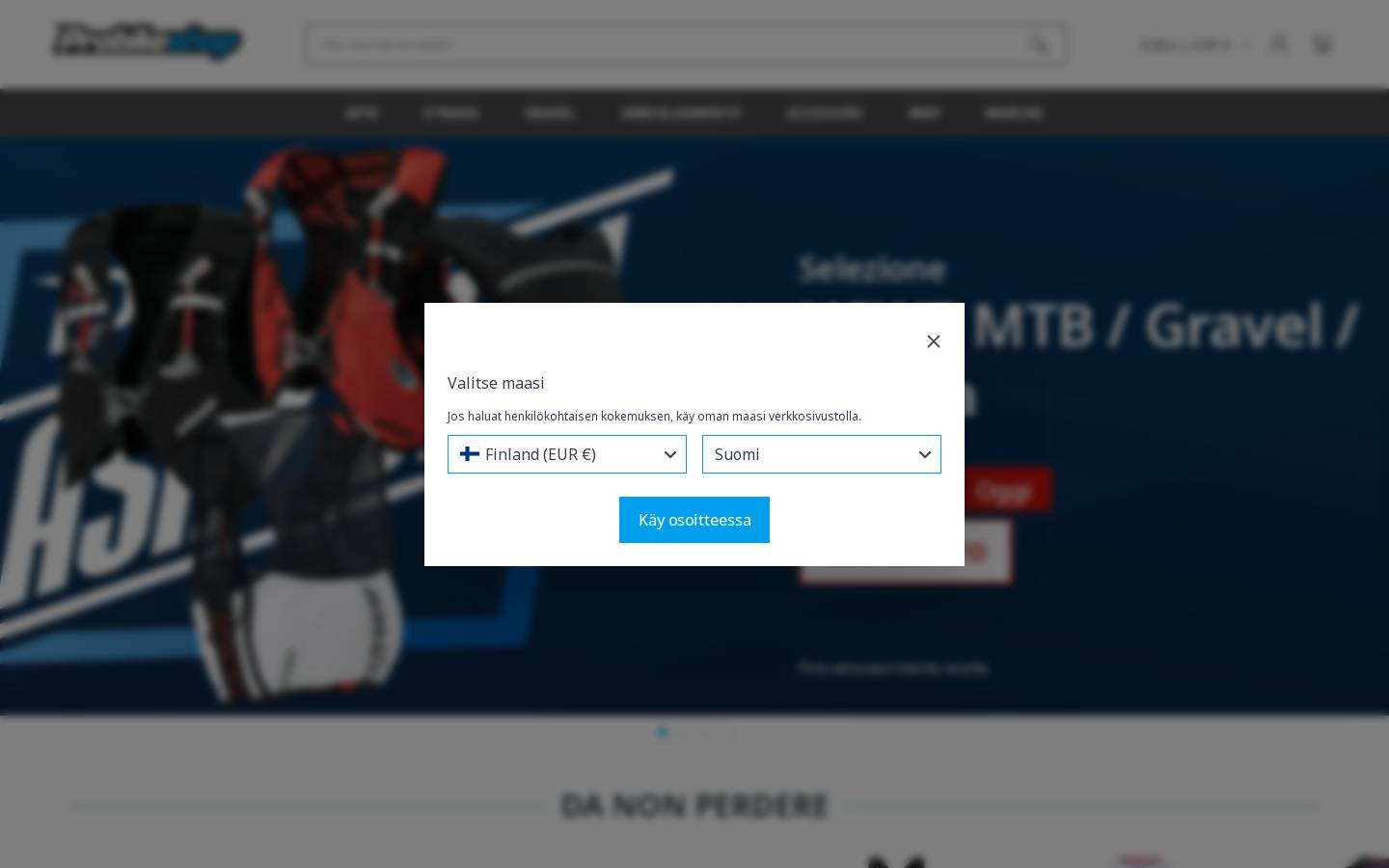 Probikeshop homepage screenshot