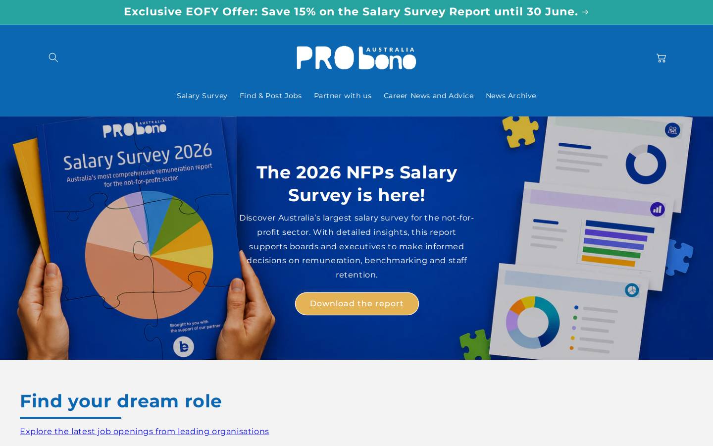 probonoaustralia.com.au homepage screenshot