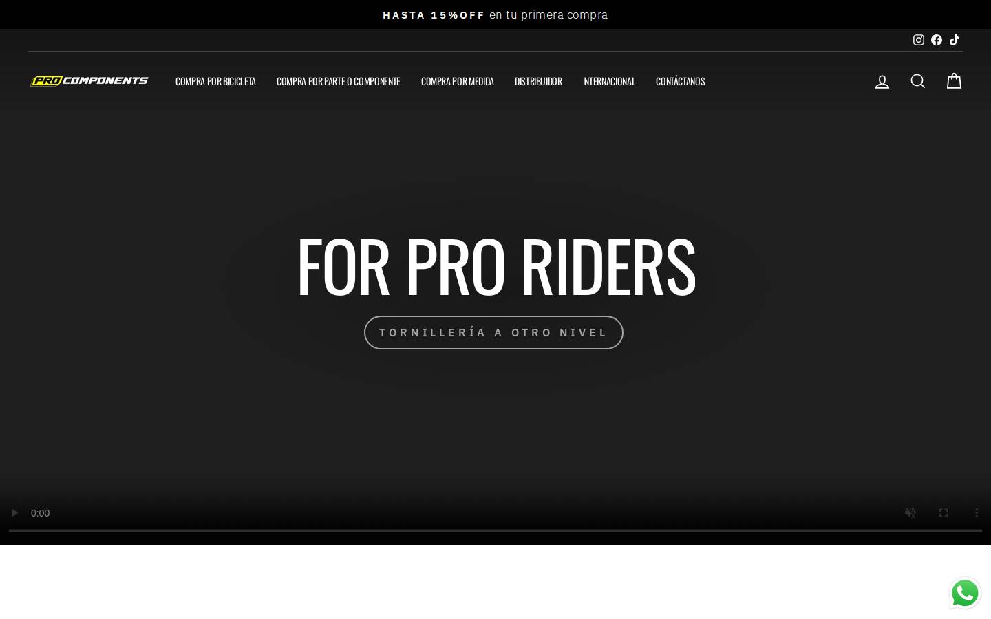 procomponents.co homepage screenshot