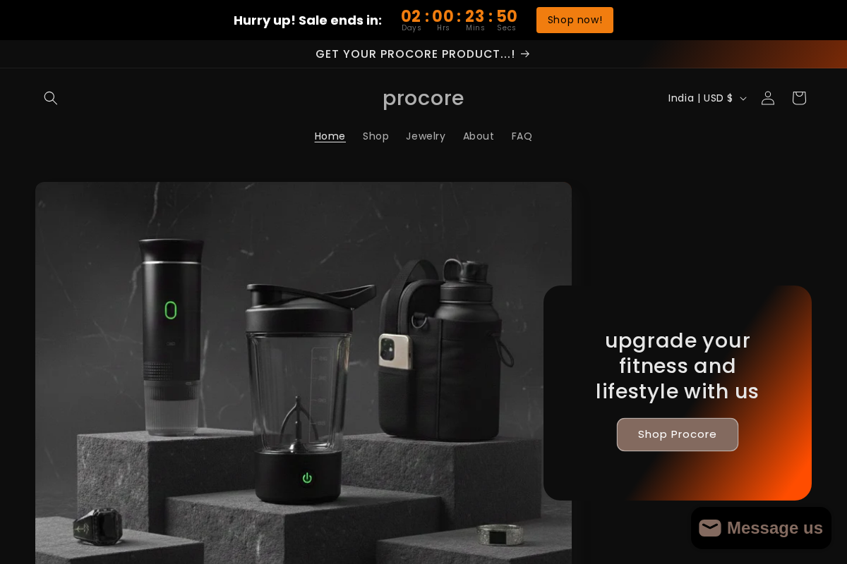 Procore Technologies homepage screenshot
