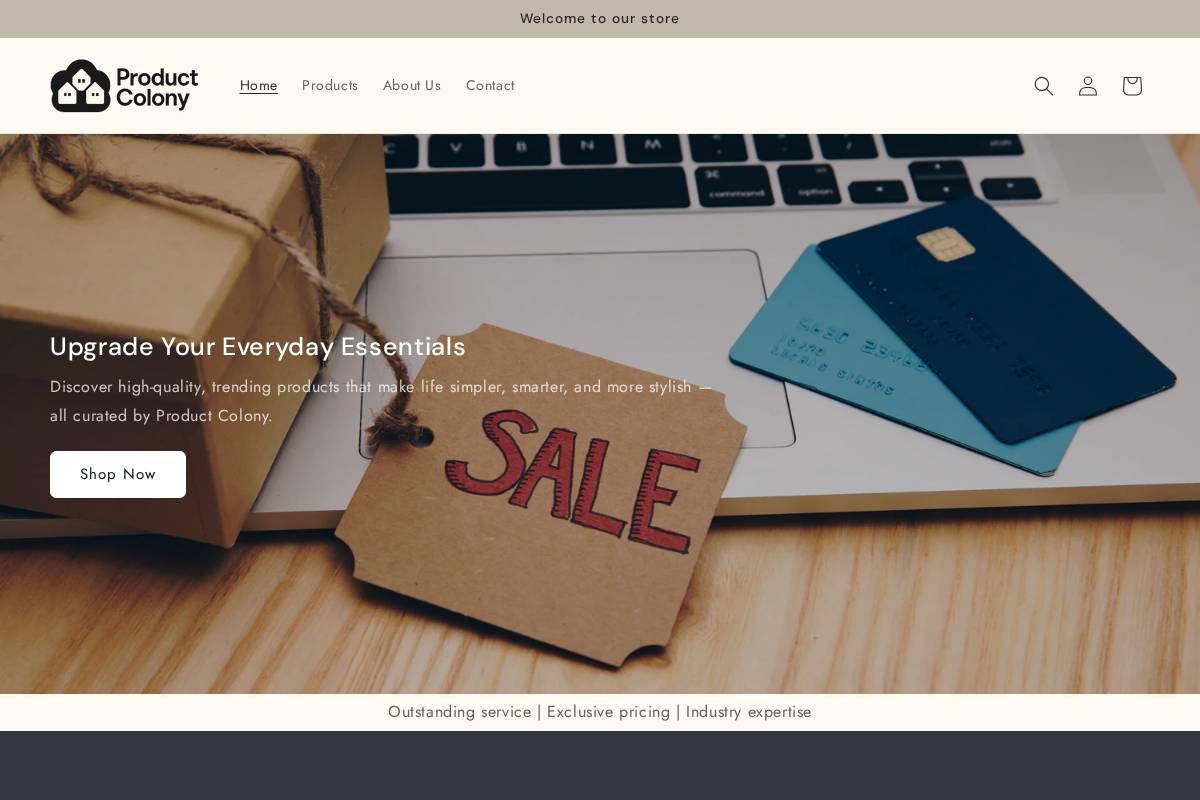 productcolony.com homepage screenshot