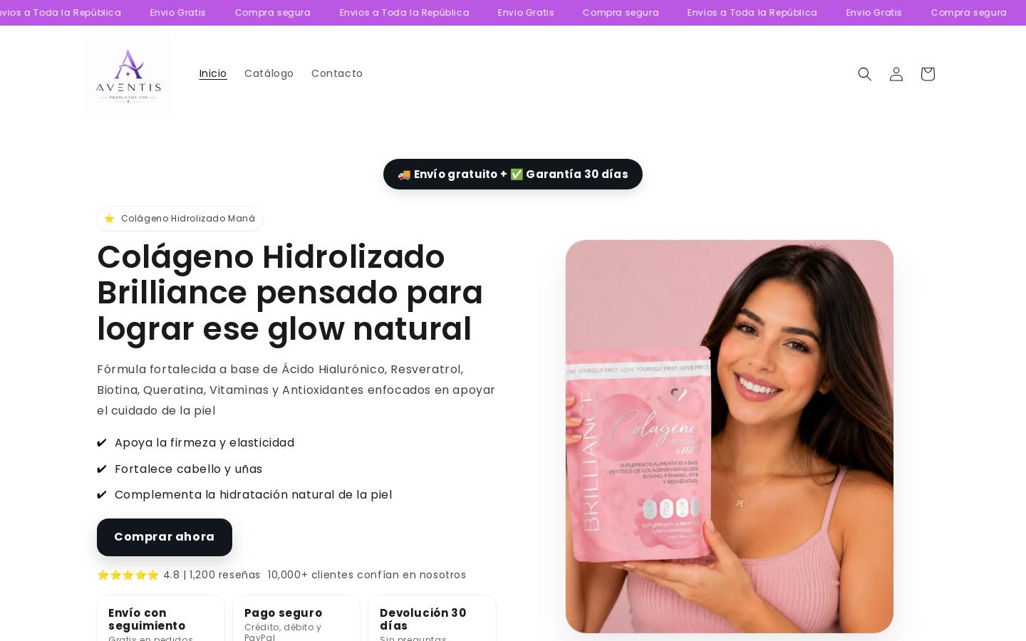 productostop.online homepage screenshot