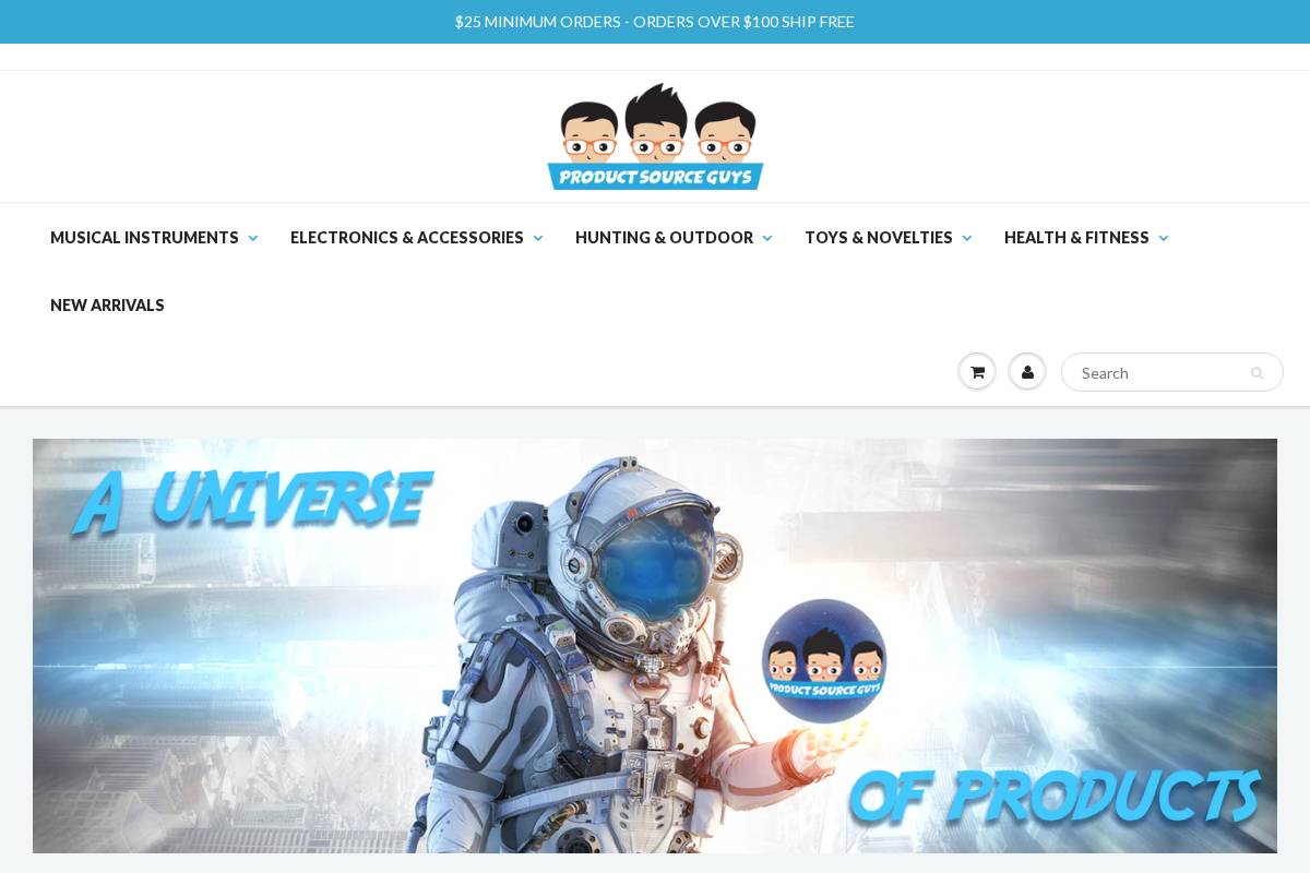 productsourceguys.com homepage screenshot