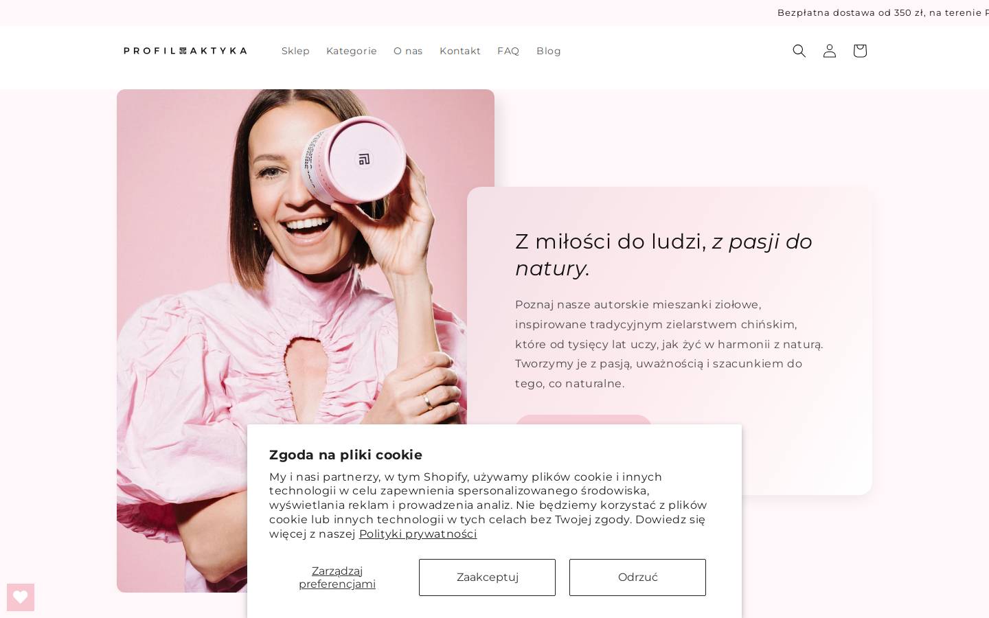profiltaktyka.pl homepage screenshot