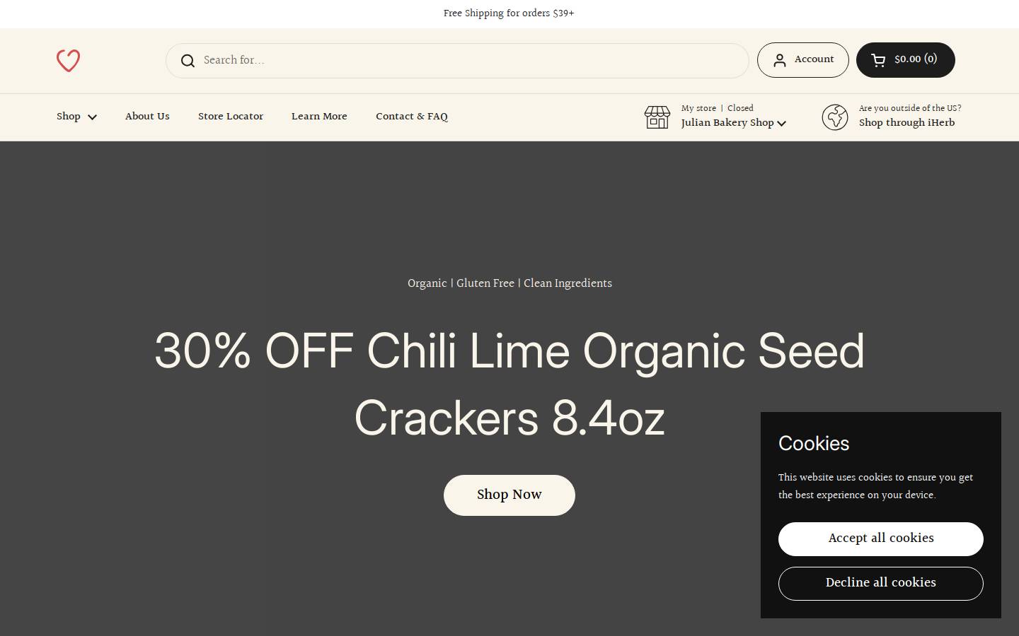 progranola.com homepage screenshot