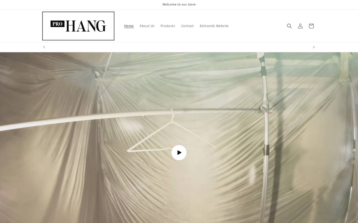 prohang2020.com homepage screenshot