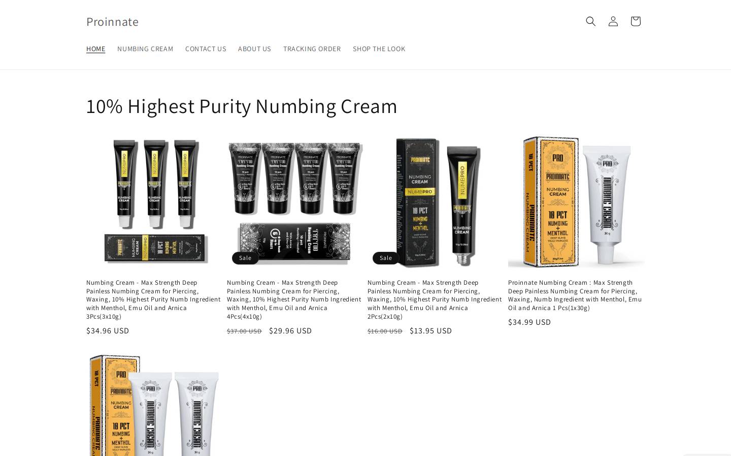 proinnate.com homepage screenshot