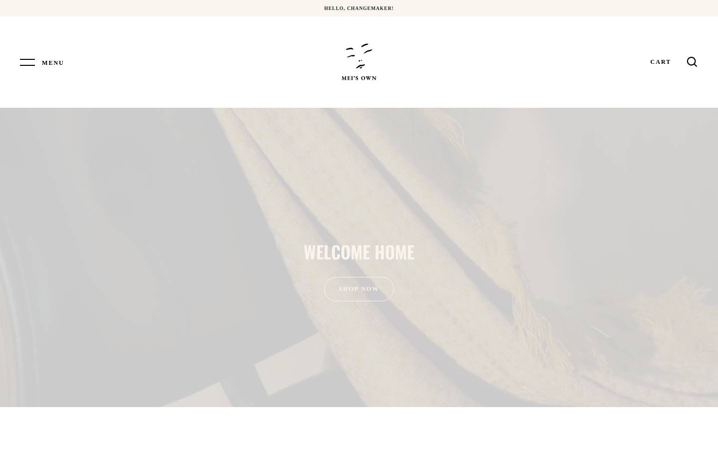 projectlovemei.com homepage screenshot