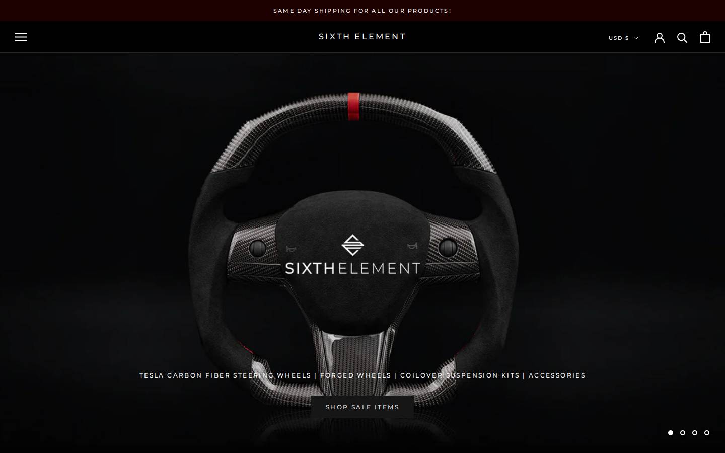 projectsixthelement.com homepage screenshot