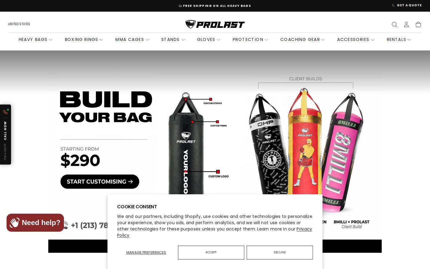prolast.com homepage screenshot