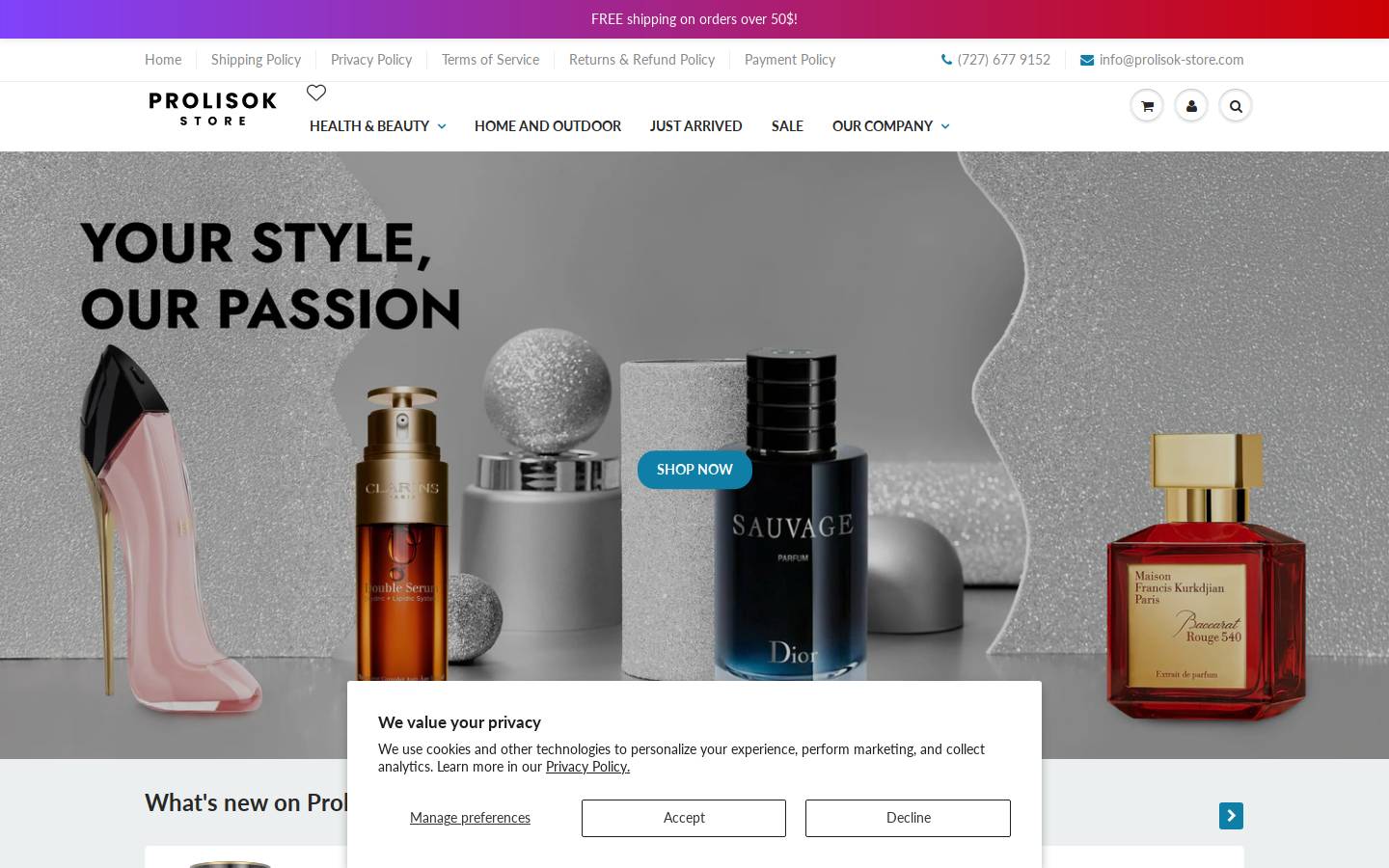 Sloowl homepage screenshot