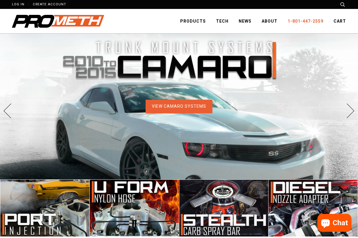 prometh.com homepage screenshot