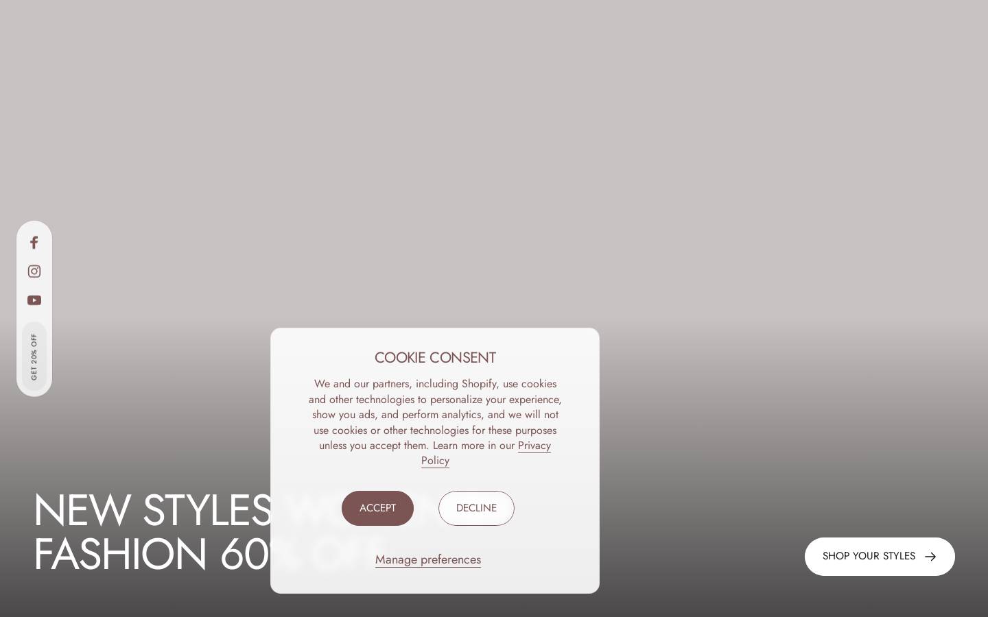 Promisegift homepage screenshot