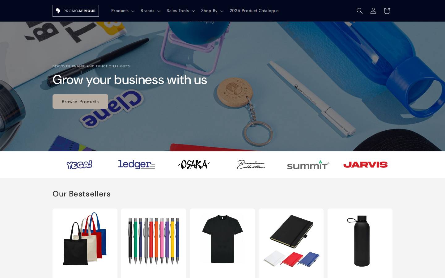 promoafrique.com homepage screenshot