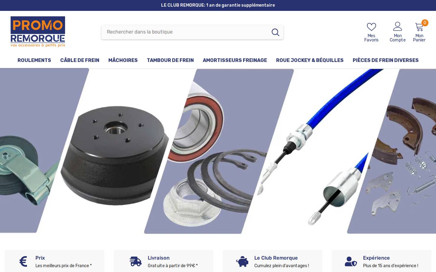 promoremorques.eu homepage screenshot