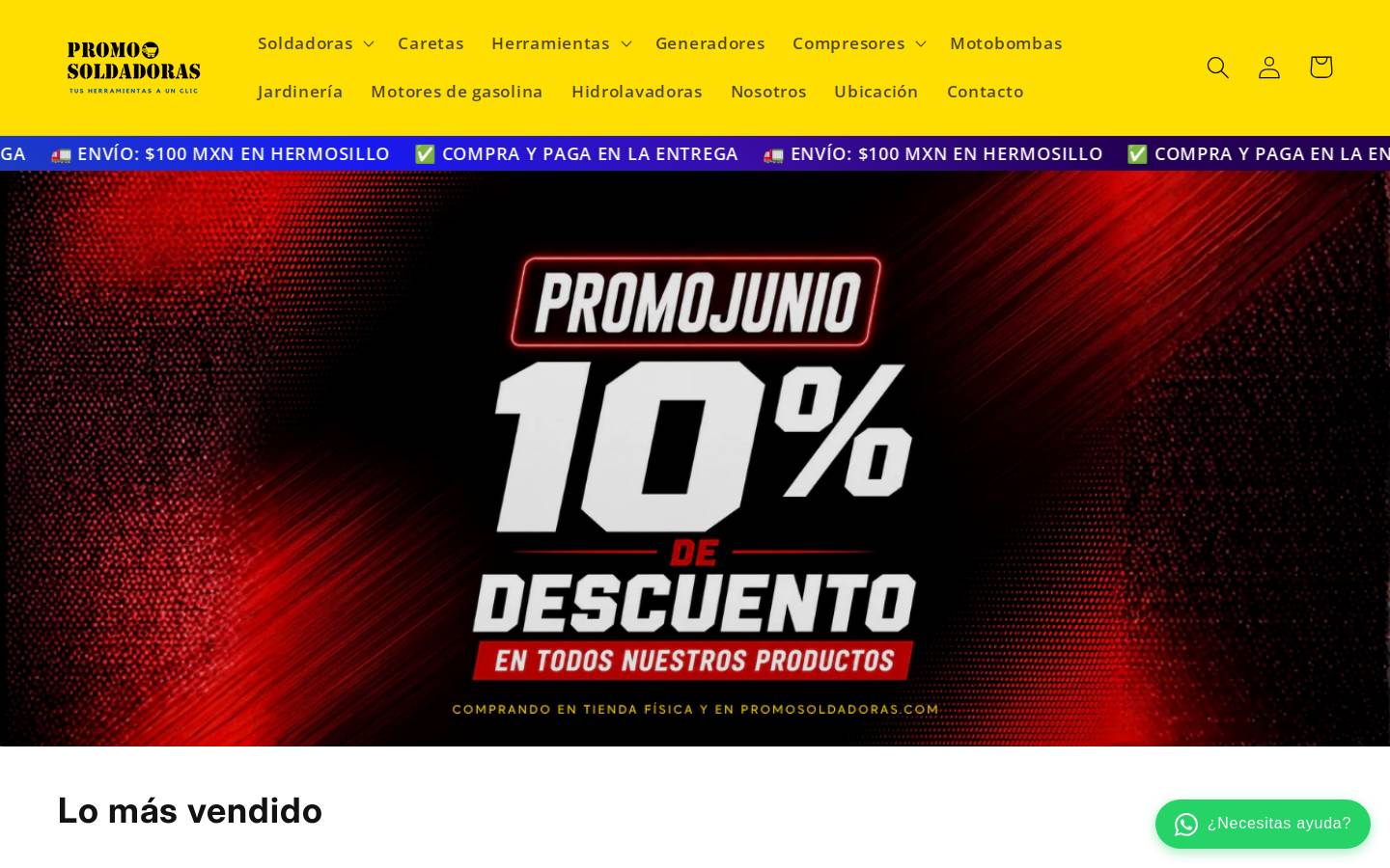 promosoldadoras.com homepage screenshot