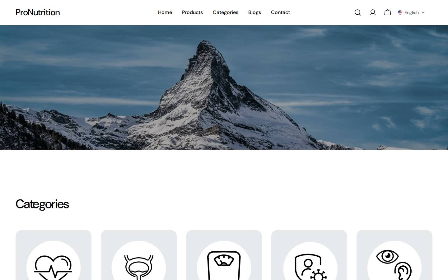 pronutrition.fit homepage screenshot