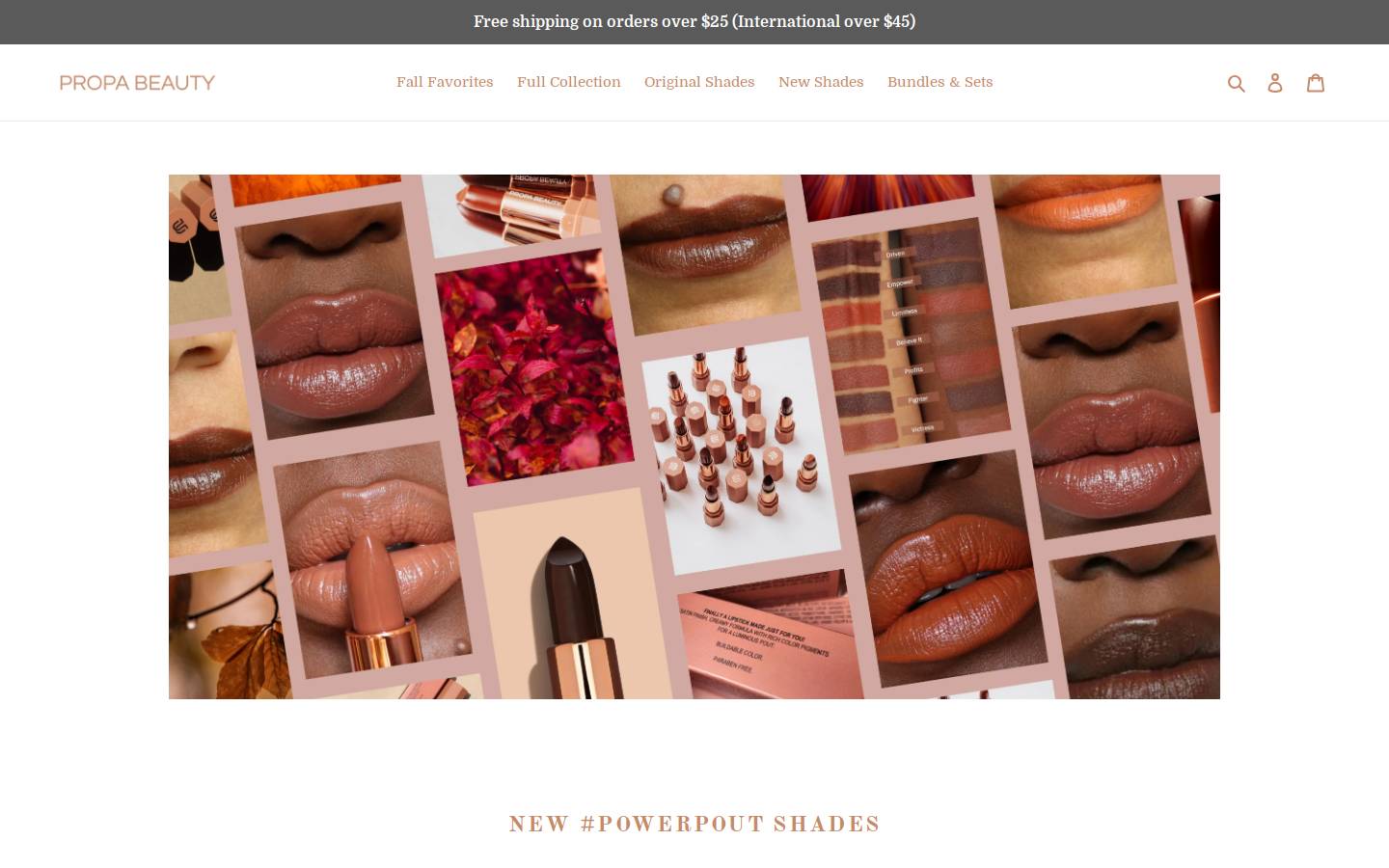 propabeauty.com homepage screenshot