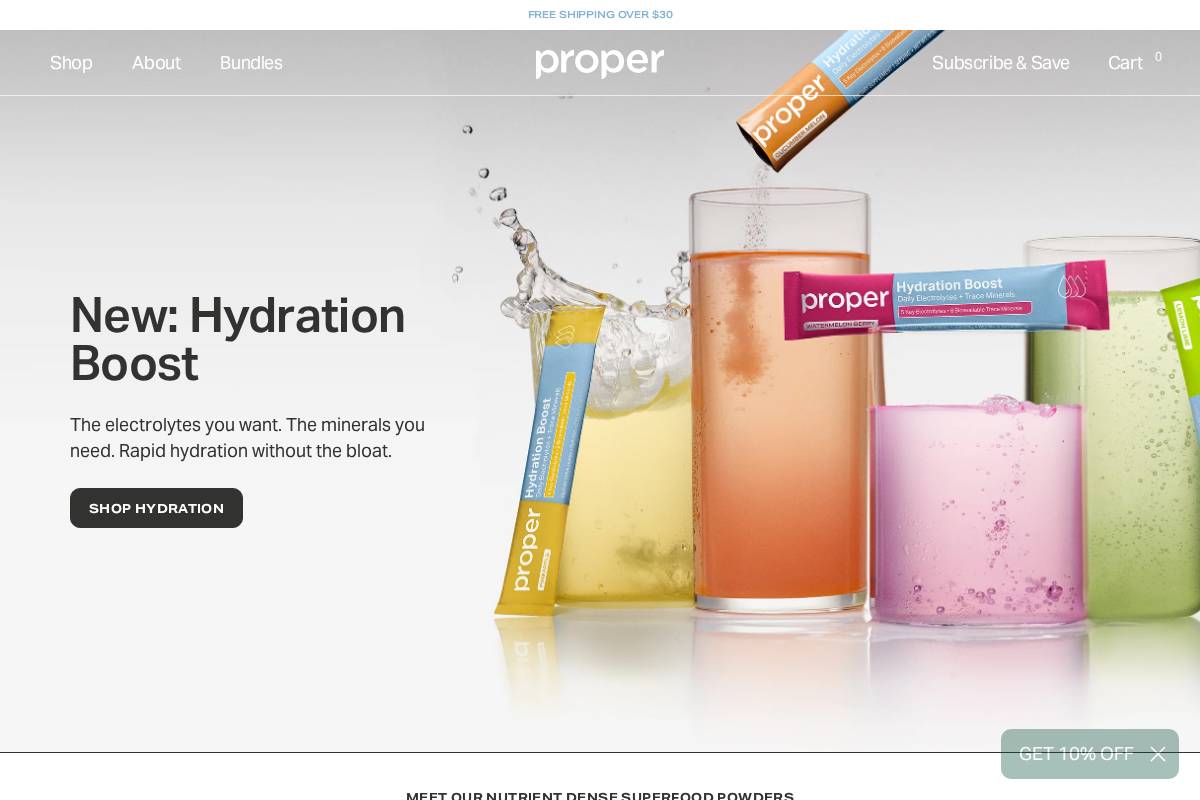 properhealth.com homepage screenshot