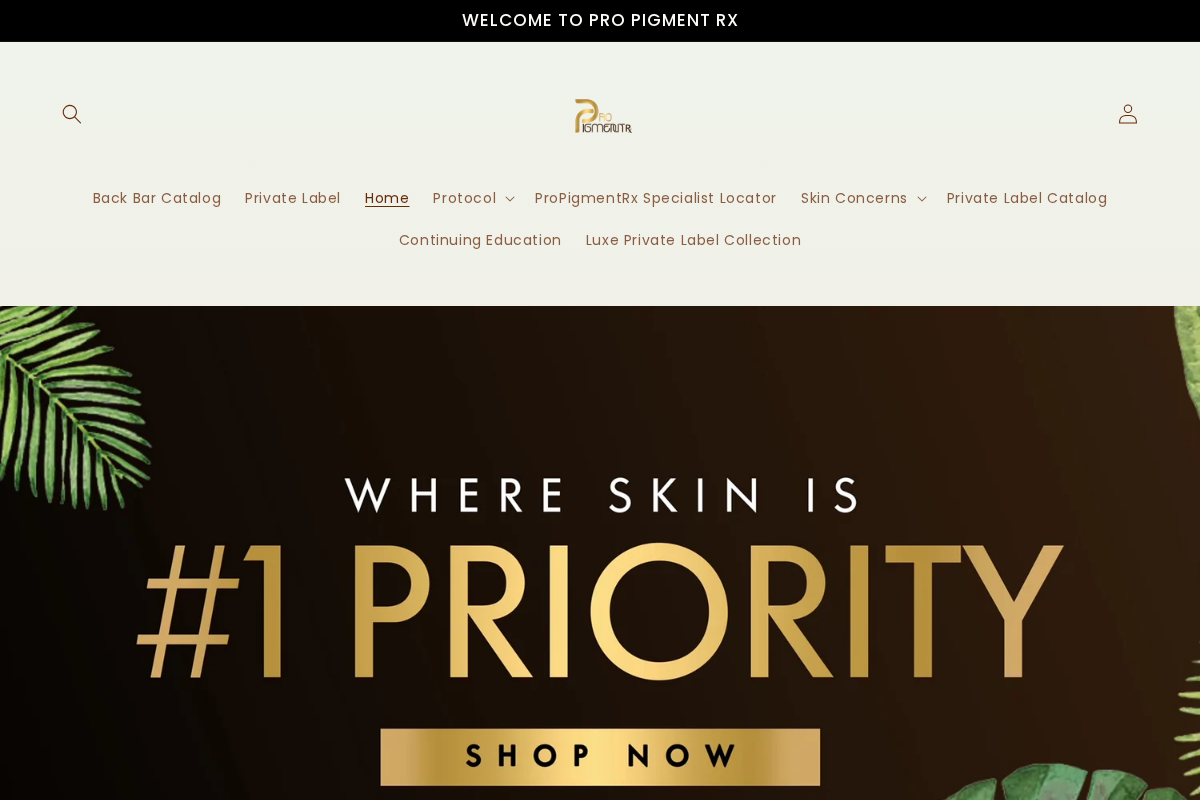 propigmentrx.com homepage screenshot