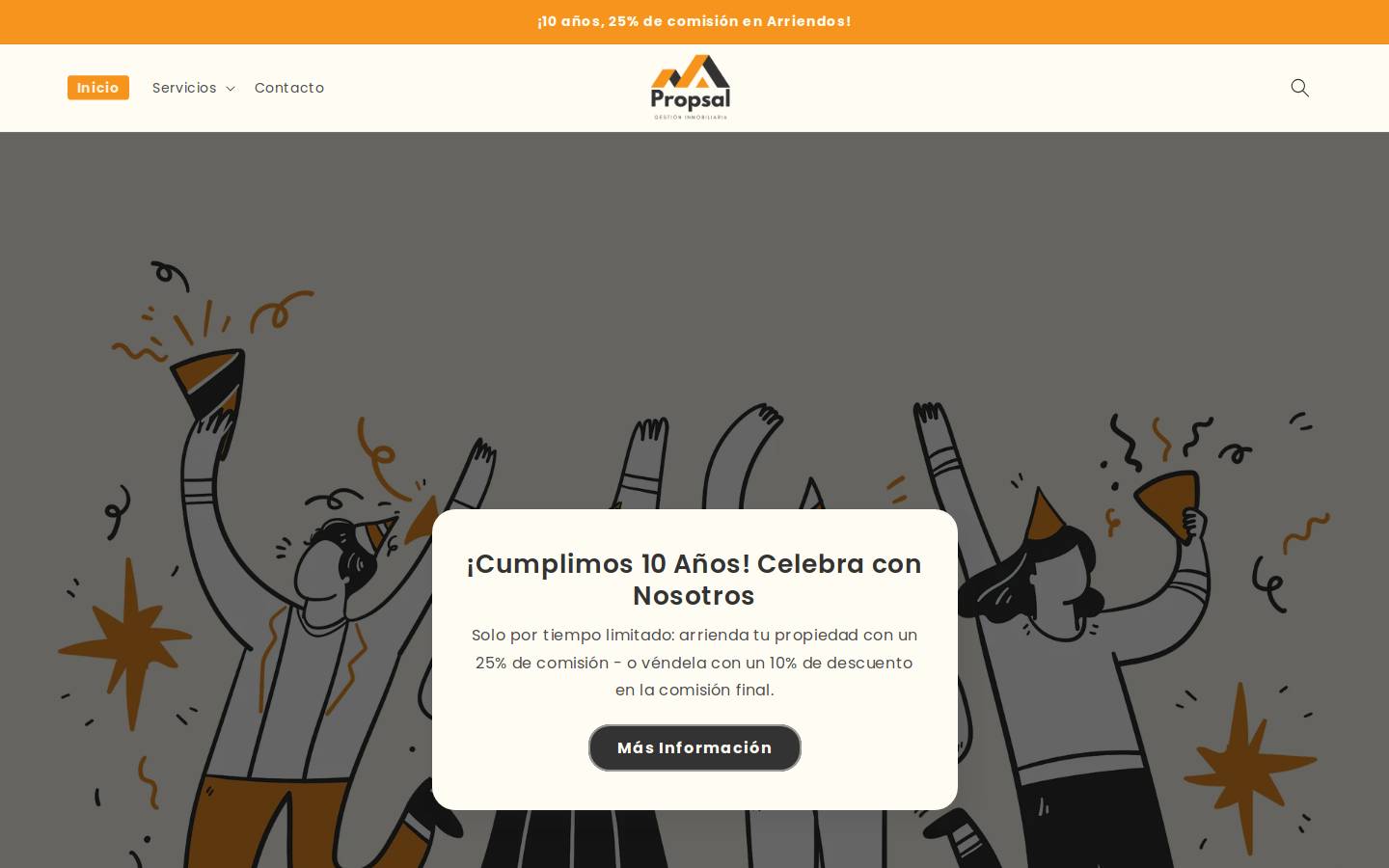 propsal.cl homepage screenshot