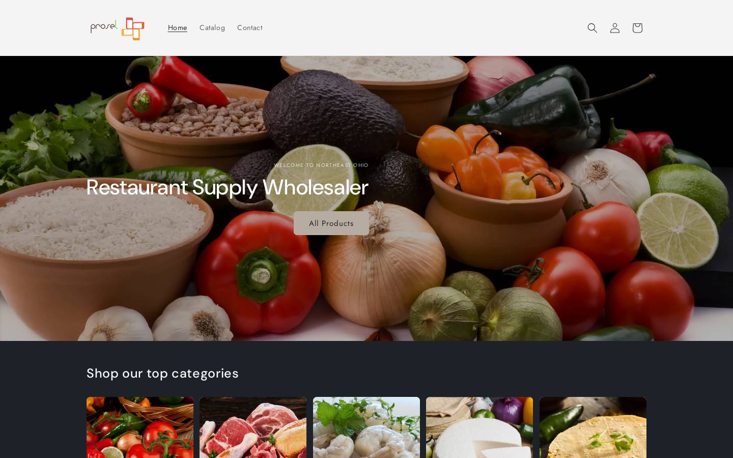 prosel.us homepage screenshot