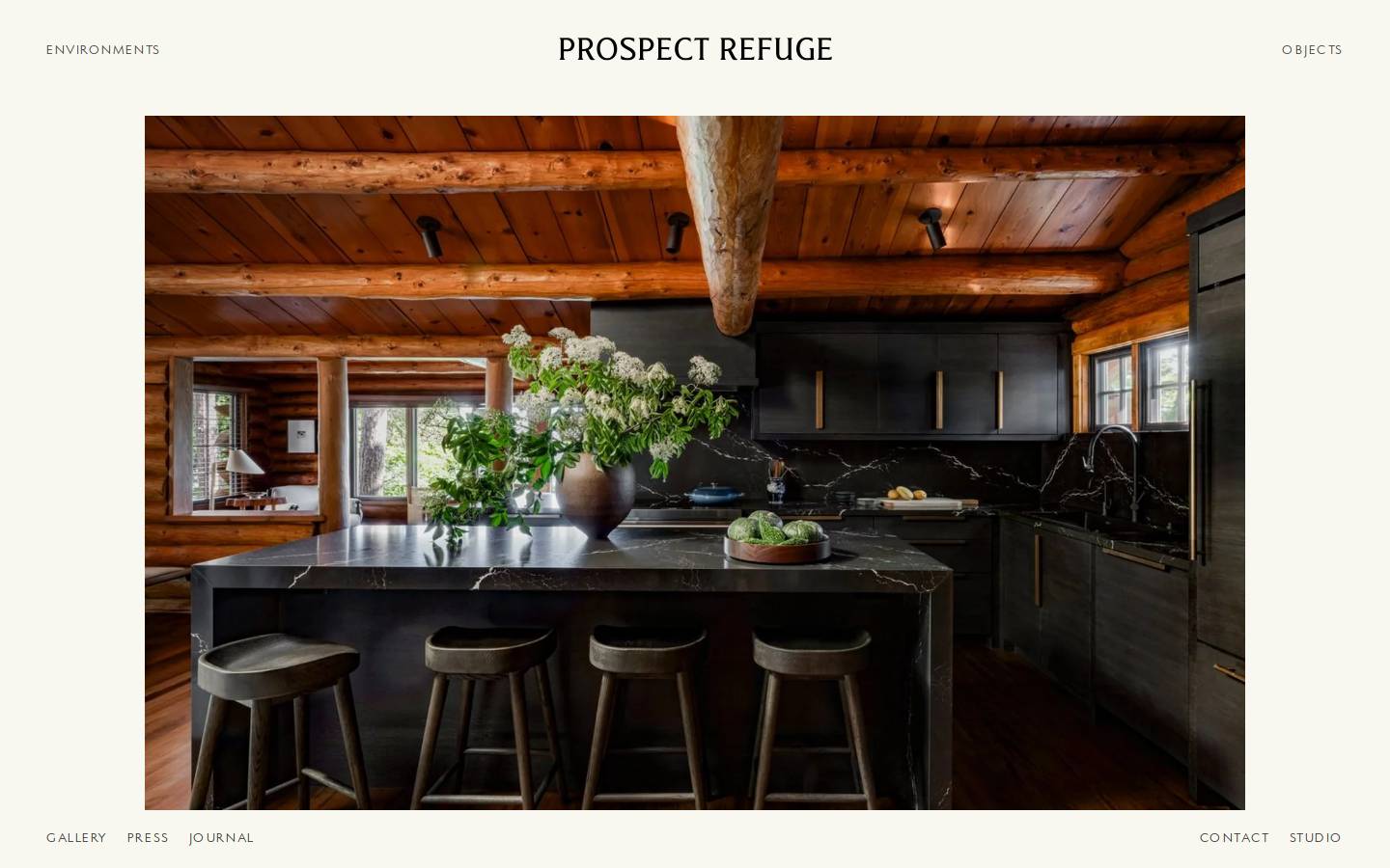 prospectrefugestudio.com homepage screenshot